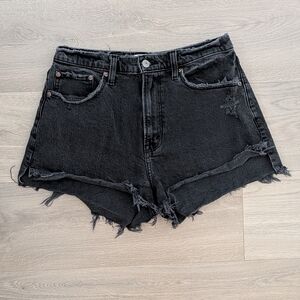 Abercrombie & Fitch Curve Love High Rise Mom Short